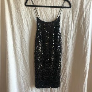 Sequin mini dress